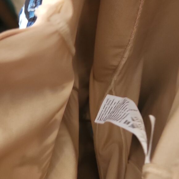 Spanx Women's Go With the Flow Wide-Leg Pants in "Blue Palm" Print Size M - Picture 10 of 11